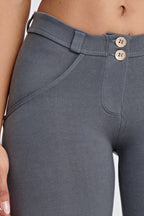 WR.UP® أزياء - خصر متوسط ​​الارتفاع - طول 7/8 - رمادي