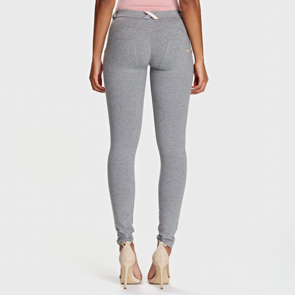 WR.UP® Fashion - Mid Rise - Full Length - Melange Grey