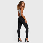 WR.UP® أزياء - خصر متوسط ​​الارتفاع - طول كامل - أسود