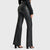 WR.UP® Faux Leather - Super High Waisted - Super Flare - Black