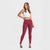 WR.UP® Fashion - High Waisted - Full Length - Burgundy