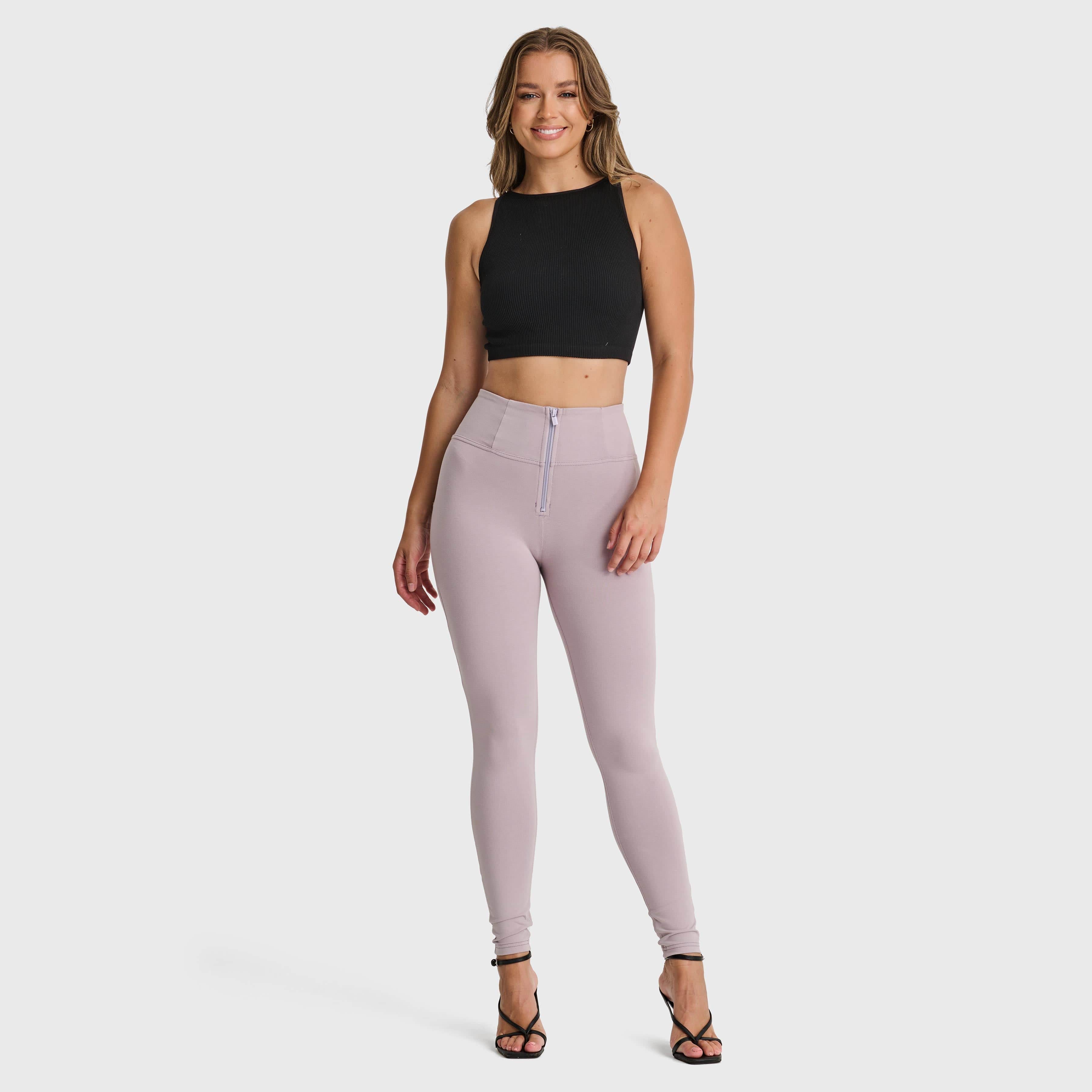 WR.UP® Fashion - High Waisted - Full Length - Light Grey