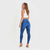 WR.UP® Denim - High Waisted - Full Length - Cobalt Blue + Blue Stitching