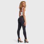 WR.UP® خيوط لامعة معدنية - خصر مرتفع - طول كامل - أسود داكن 