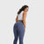 WR.UP® Curvy Fashion - High Waisted - Full Length - Indigo Blue