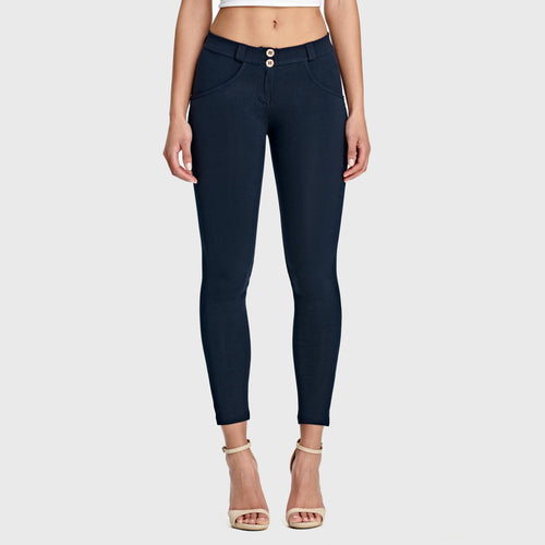 WR.UP® أزياء - خصر متوسط ​​الارتفاع - طول 7/8 - أزرق داكن