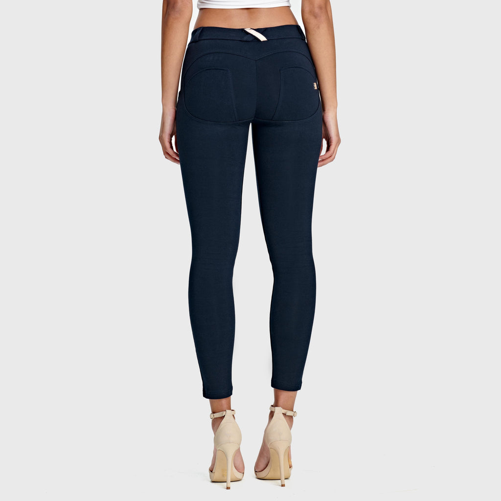 WR.UP® أزياء - خصر متوسط ​​الارتفاع - طول 7/8 - أزرق داكن