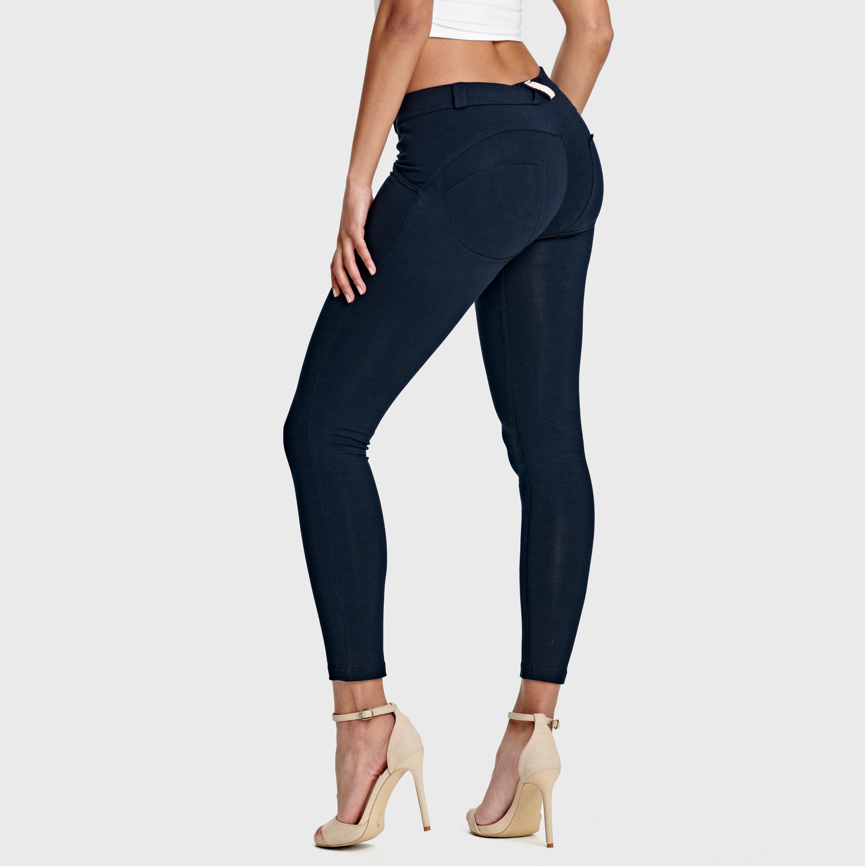 WR.UP® أزياء - خصر متوسط ​​الارتفاع - طول 7/8 - أزرق داكن