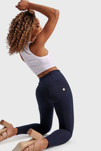 WR.UP® أزياء - خصر مرتفع - طول 7/8 - أزرق داكن