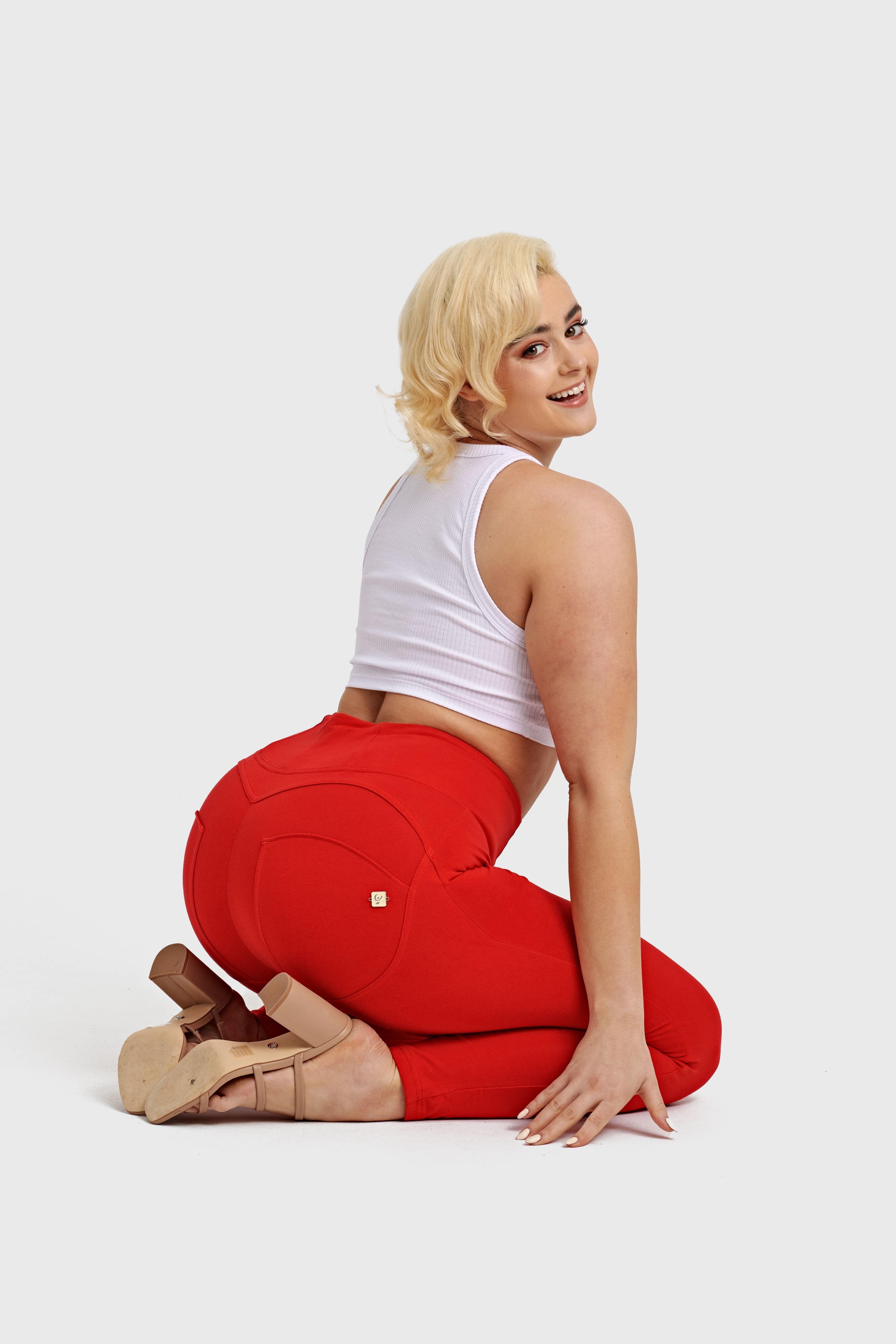 أزياء WR.UP® - خصر عالٍ - طول كامل - أحمر 