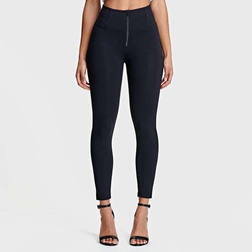 بنطال جينز WR.UP® Diwo Pro - بخصر عالٍ - طول 7/8 - أسود 