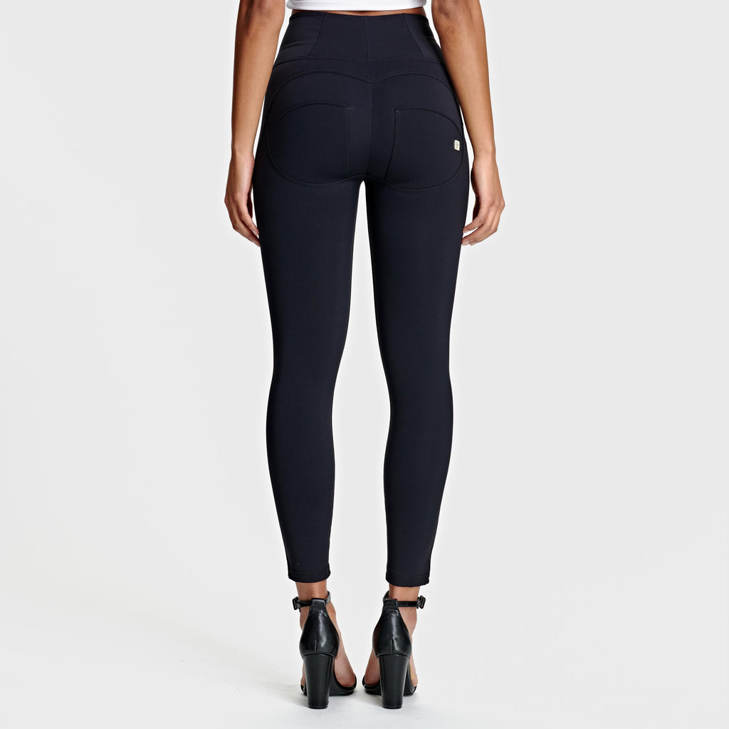 بنطال جينز WR.UP® Diwo Pro - بخصر عالٍ - طول 7/8 - أسود 