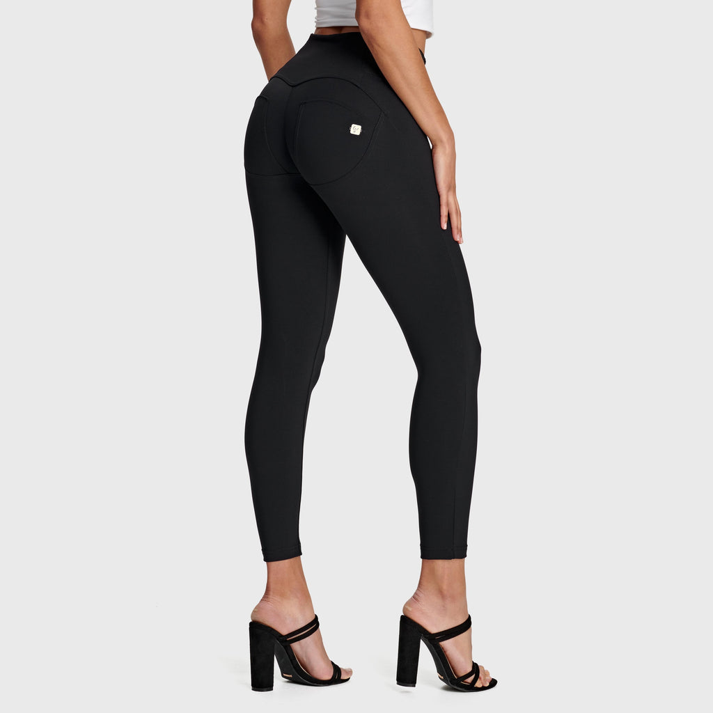 بنطال جينز WR.UP® Diwo Pro Classic - بخصر عالٍ - طول 7/8 - أسود 