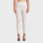 أزياء راكبي الدراجات النارية من WR.UP® - خصر مرتفع - طول 7/8 - لون الشمبانيا