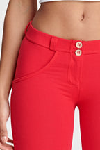 WR.UP® أزياء - خصر متوسط ​​الارتفاع - طول 7/8 - أحمر