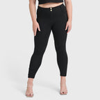 WR.UP® Curvy Fashion - خصر مرتفع - طول 7/8 - أسود