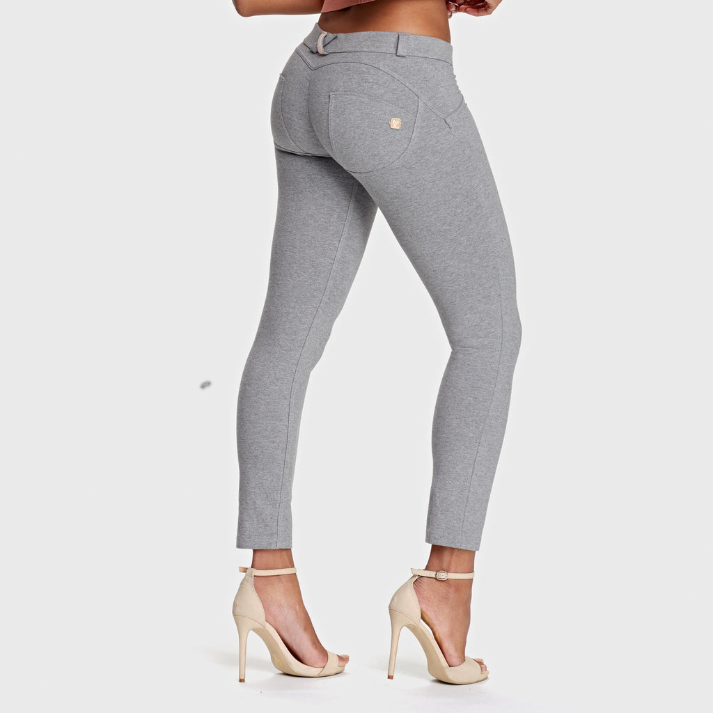 WR.UP® أزياء - خصر منخفض - طول 7/8 - رمادي ميلانج 