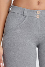 WR.UP® أزياء - خصر متوسط ​​الارتفاع - طول 7/8 - رمادي ميلانج