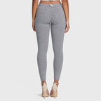 WR.UP® أزياء - خصر متوسط ​​الارتفاع - طول 7/8 - رمادي ميلانج