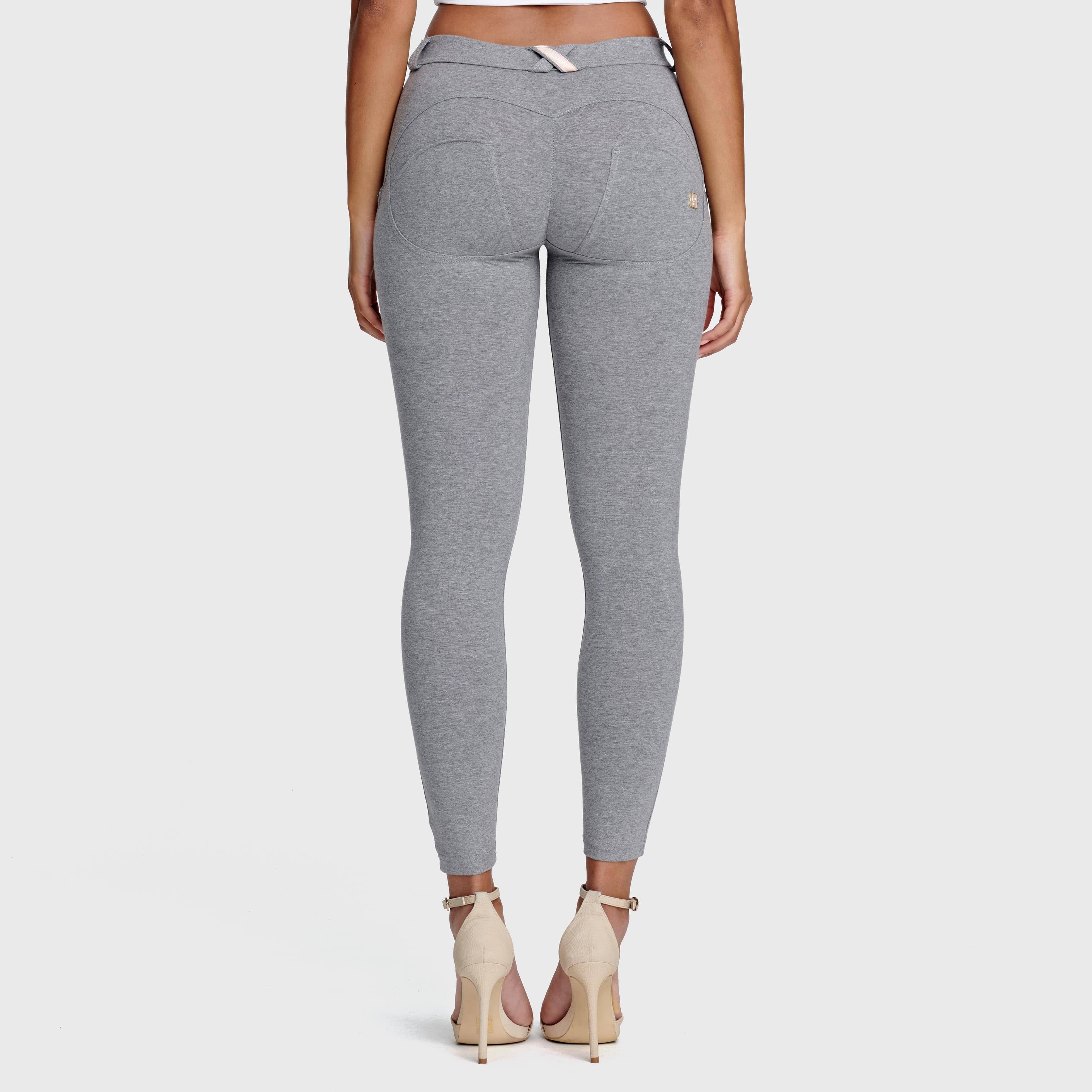 WR.UP® أزياء - خصر متوسط ​​الارتفاع - طول 7/8 - رمادي ميلانج