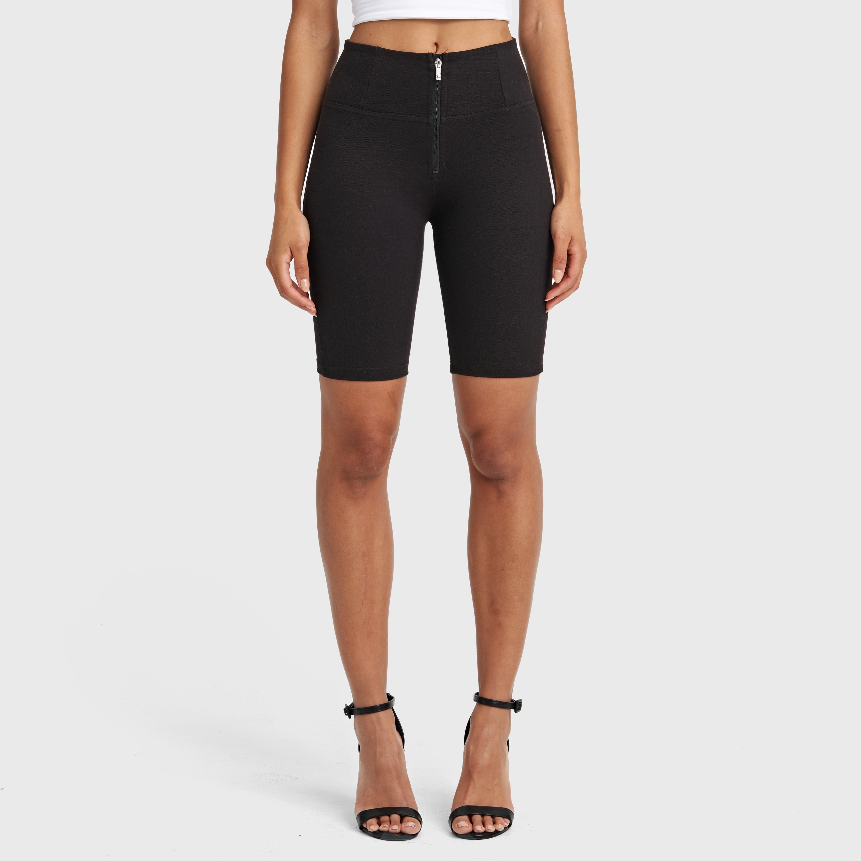 WR.UP® Drill Limited Edition - High Waisted - Biker Shorts - Black