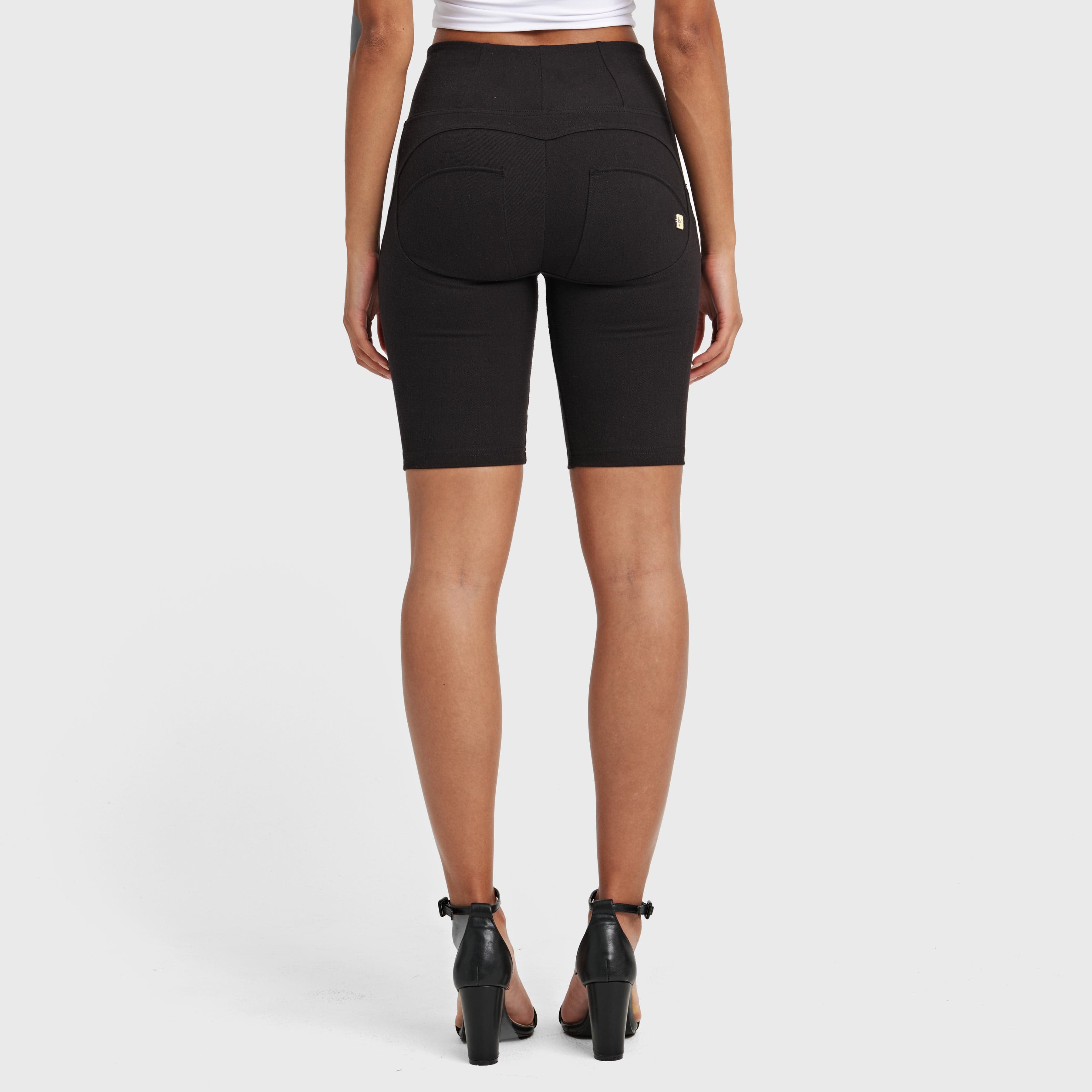 WR.UP® Drill Limited Edition - High Waisted - Biker Shorts - Black