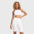 WR.UP® Drill Limited Edition - High Waisted - Biker Shorts - White