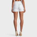 WR.UP® Fashion - High Waisted - Shorts - White