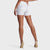 WR.UP® Fashion - High Waisted - Shorts - Pastel White