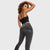 WR.UP® Snug Jeans - High Waisted - Full Length - Washed Black + Black Stitching