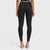 WR.UP® Snug Ripped Jeans - High Waisted - Full Length - Coated Black + Black Stitching