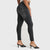 WR.UP® Snug Curvy Jeans - High Waisted - Full Length - Black + Black Stitching