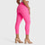 WR.UP® Snug Curvy Jeans - High Waisted - 7/8 Length - Candy Pink