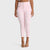 WR.UP® Snug Curvy Jeans - High Waisted - 7/8 Length - Baby Pink