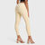 WR.UP® Snug Distressed Jeans - High Waisted - 7/8 Length - Beige