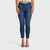 WR.UP® Snug Jeans - High Waisted - 7/8 Length - Dark Blue + Blue Stitching