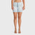 WR.UP® Snug Jeans - High Waisted - Shorts - Baby Blue + Yellow Stitching