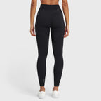 بنطال رياضي عالي الخصر من WR.UP® Diwo® Pro Sport - طول 7/8 - أسود 