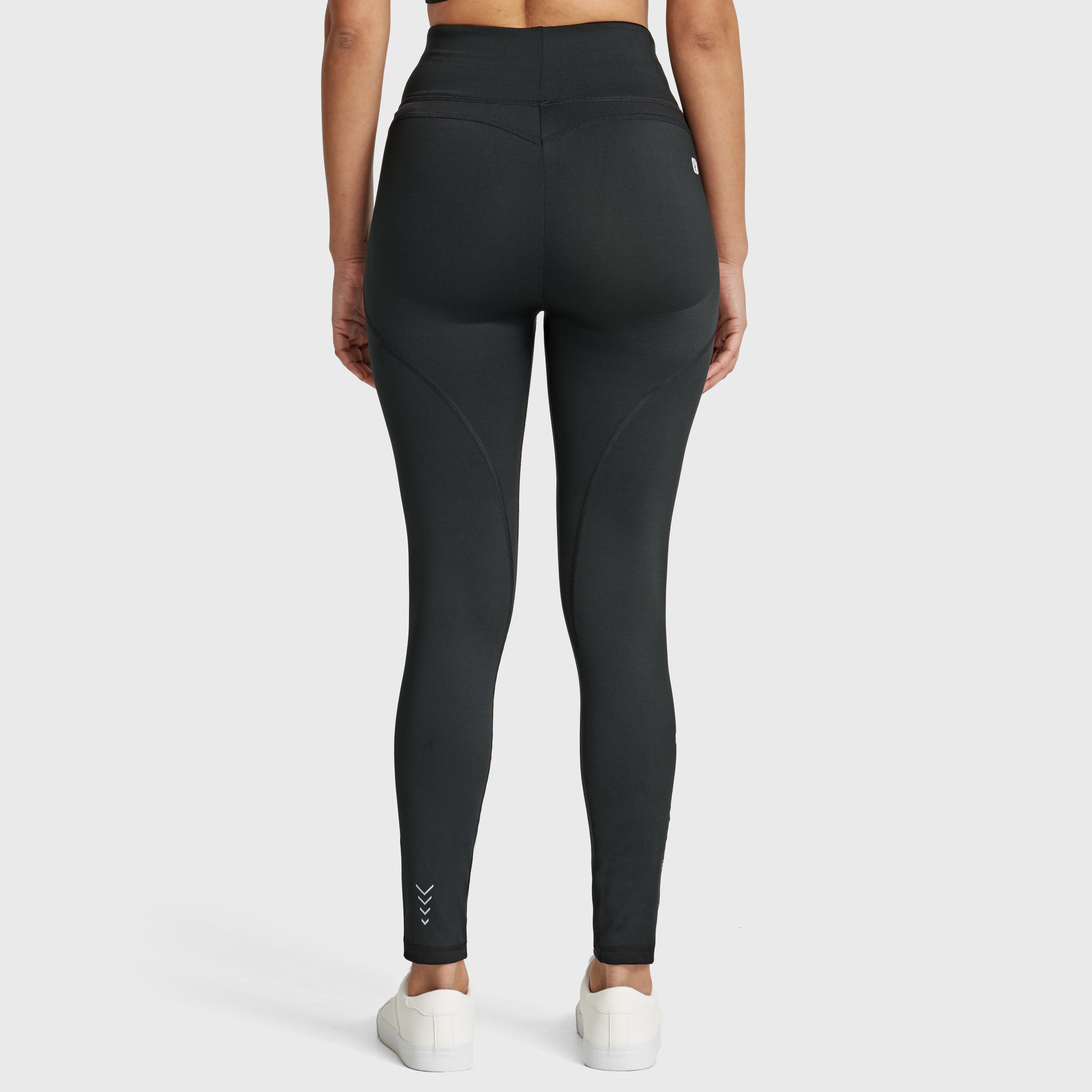 بنطال رياضي WR.UP® Diwo Sport - خصر مرتفع - طول 7/8 - أسود 