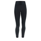 WR.UP® Diwo Sport - خصر مرتفع - طول 7/8 - أسود مع حزام خصر لامع